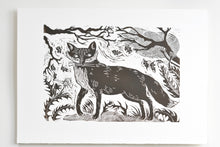 Load image into Gallery viewer, Fox in thistles
