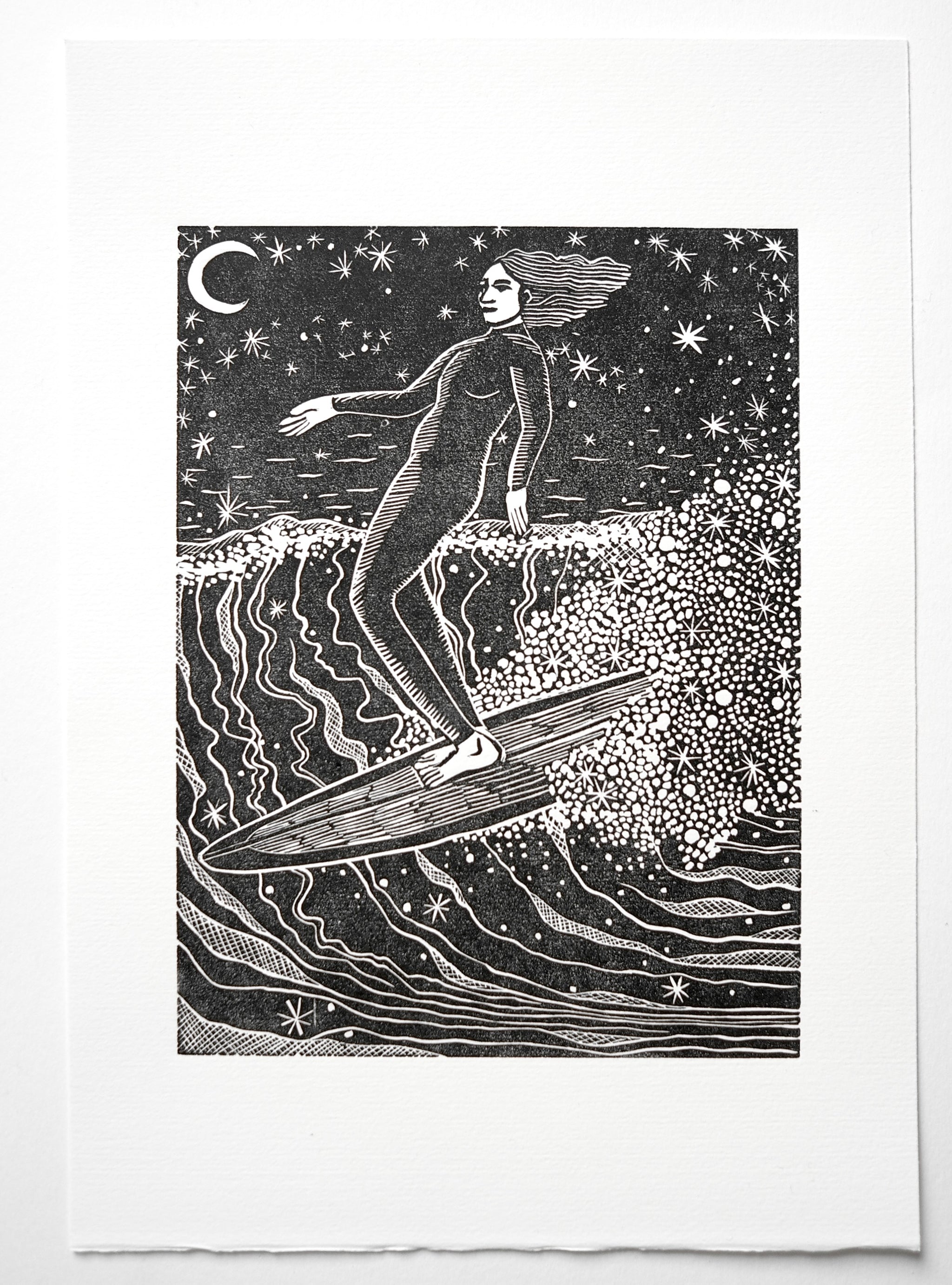 Surfing In The Stars – Phillippa Walter Art
